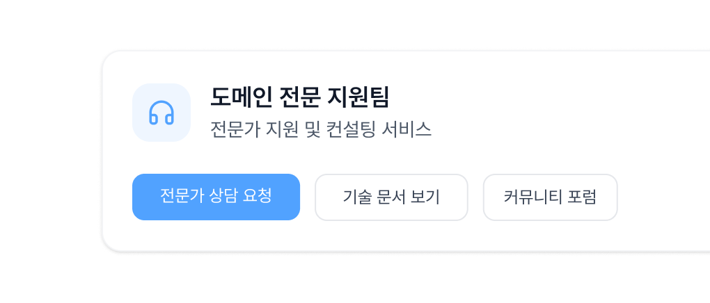 Domain Expert Support